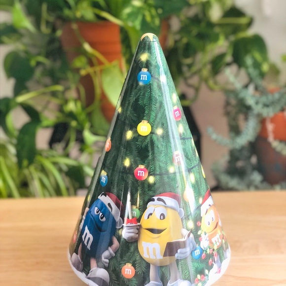 M&M’s 2017 Limited Edition Musical Rotating Tin Christmas Tree 12”H x 6”W - Picture 11 of 11